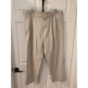 Dockers Mens Easy Khaki Pants 40x30 Pleated Front Straight Fit Dress‎ Slacks D3